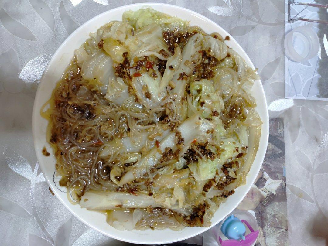 蒜蓉粉丝娃娃菜#太太乐原味鲜#