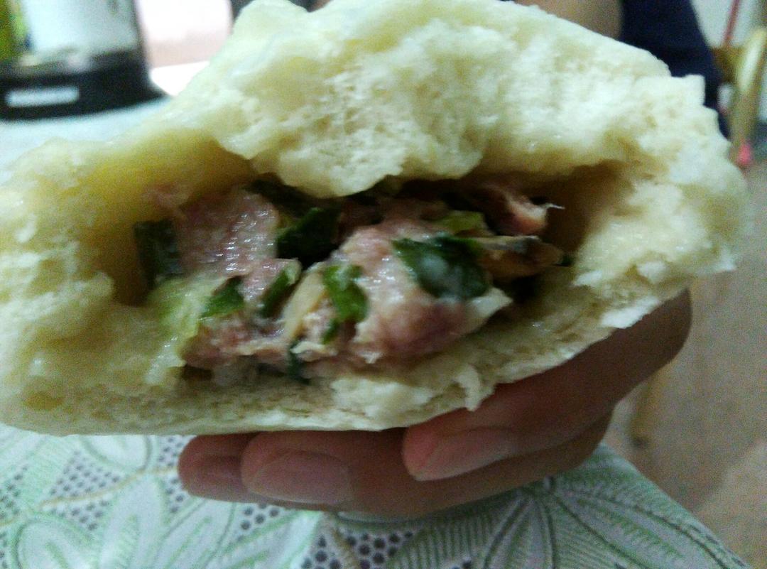 手工包子（肚脐包）