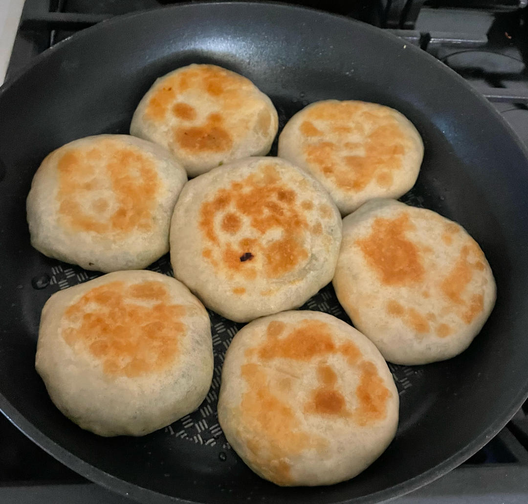 薄皮韭菜饼