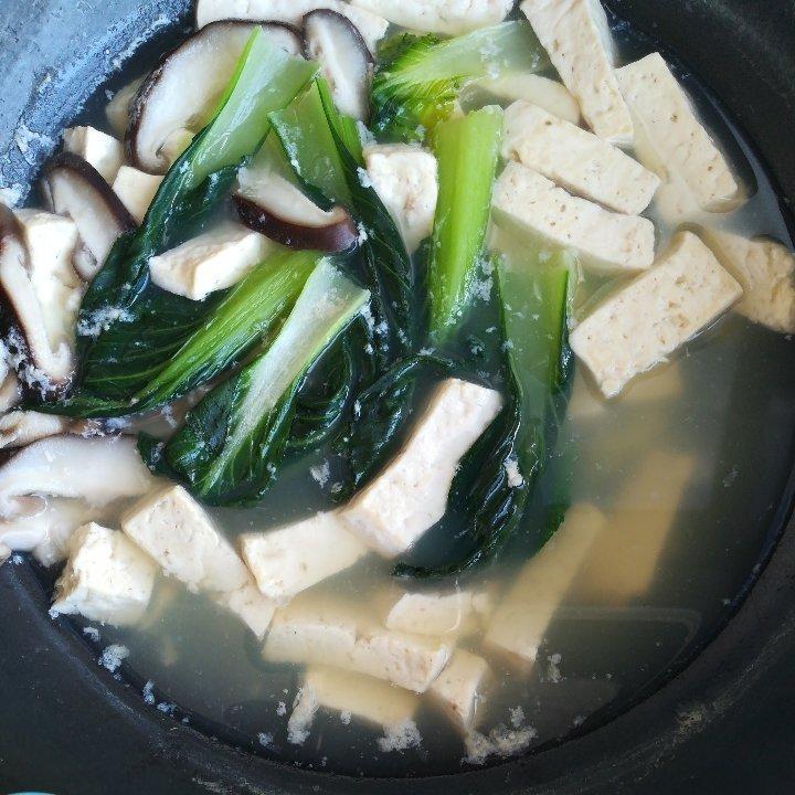 青菜豆腐汤
