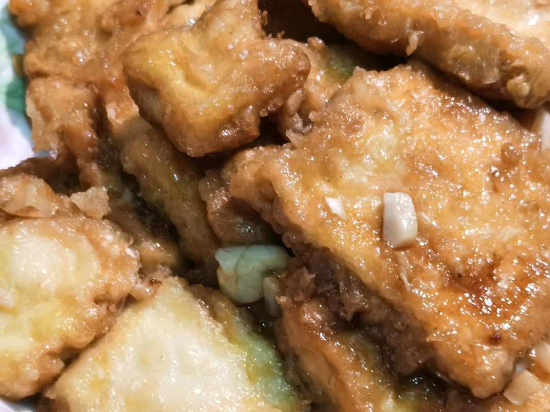 爆汁香煎豆腐