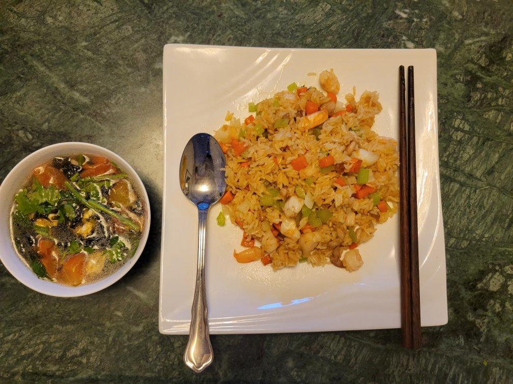 崽们最爱的虾仁炒饭