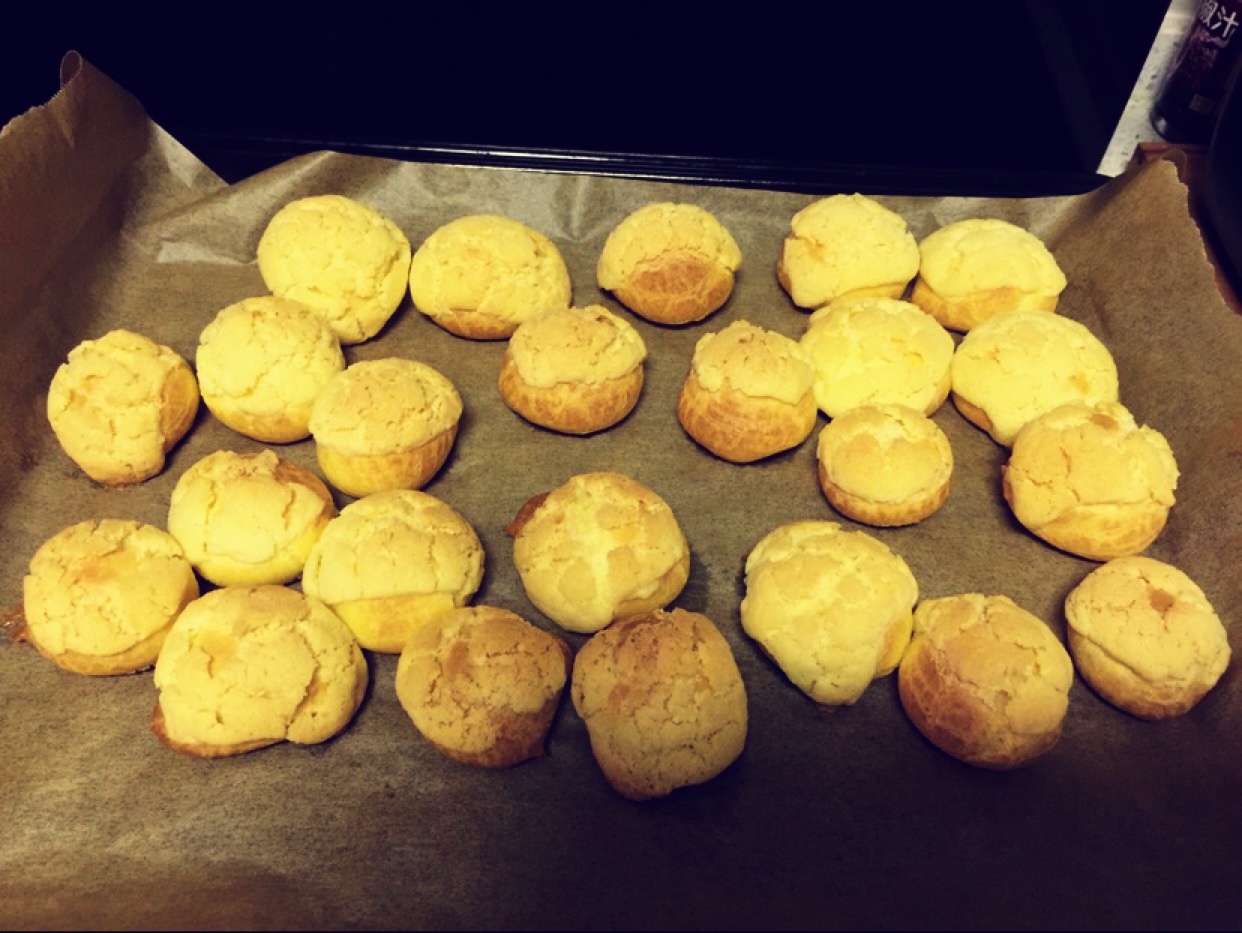 十分美味的酥皮泡芙