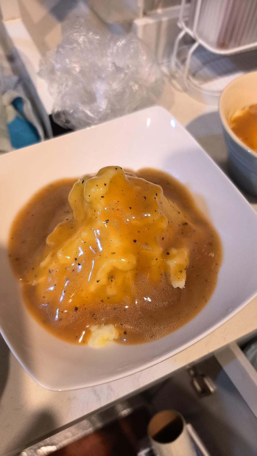 鸡汁土豆泥（完爆kfc）