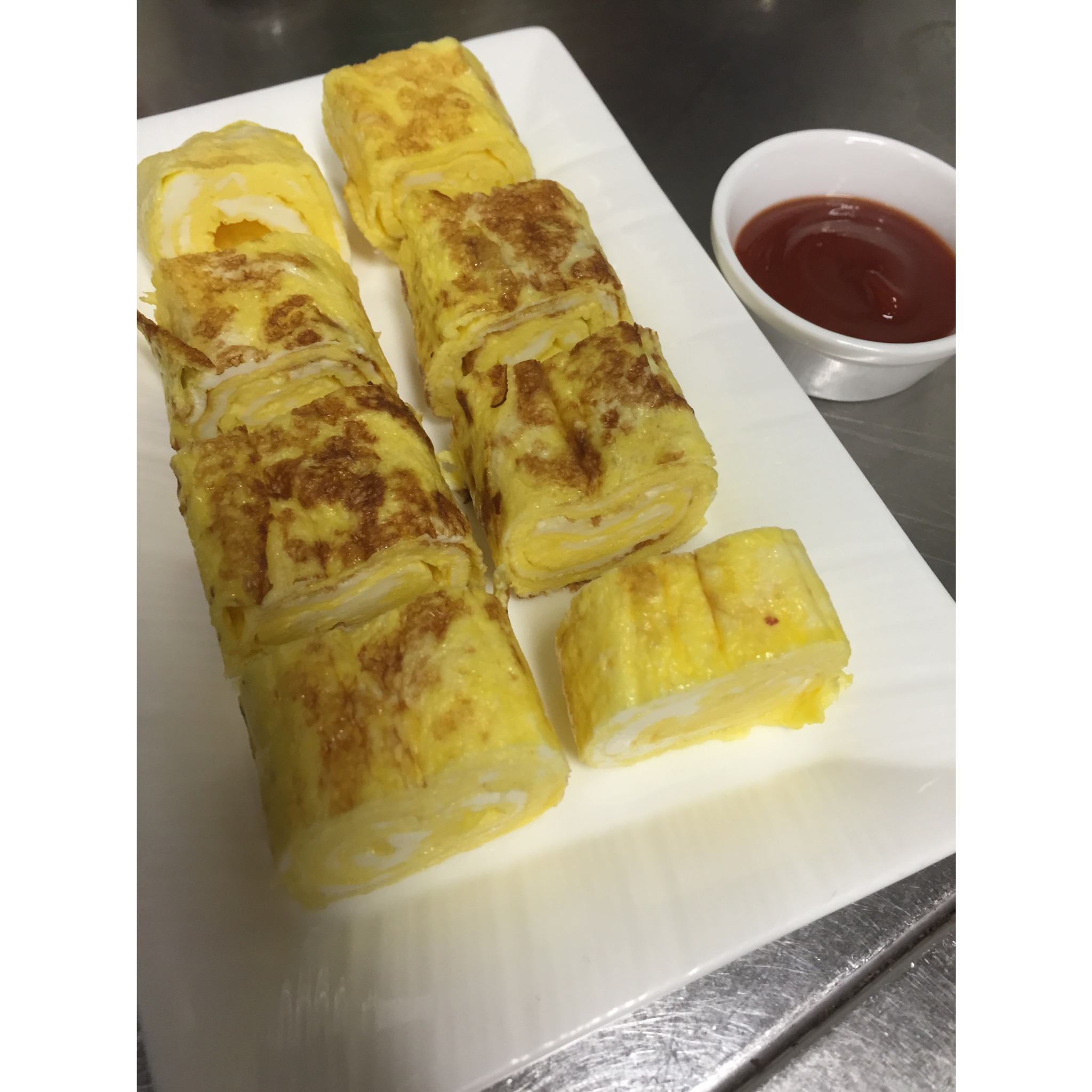 日式厚蛋烧，卷起来的高颜值鸡蛋饼｜深夜食堂我的爱NO.2