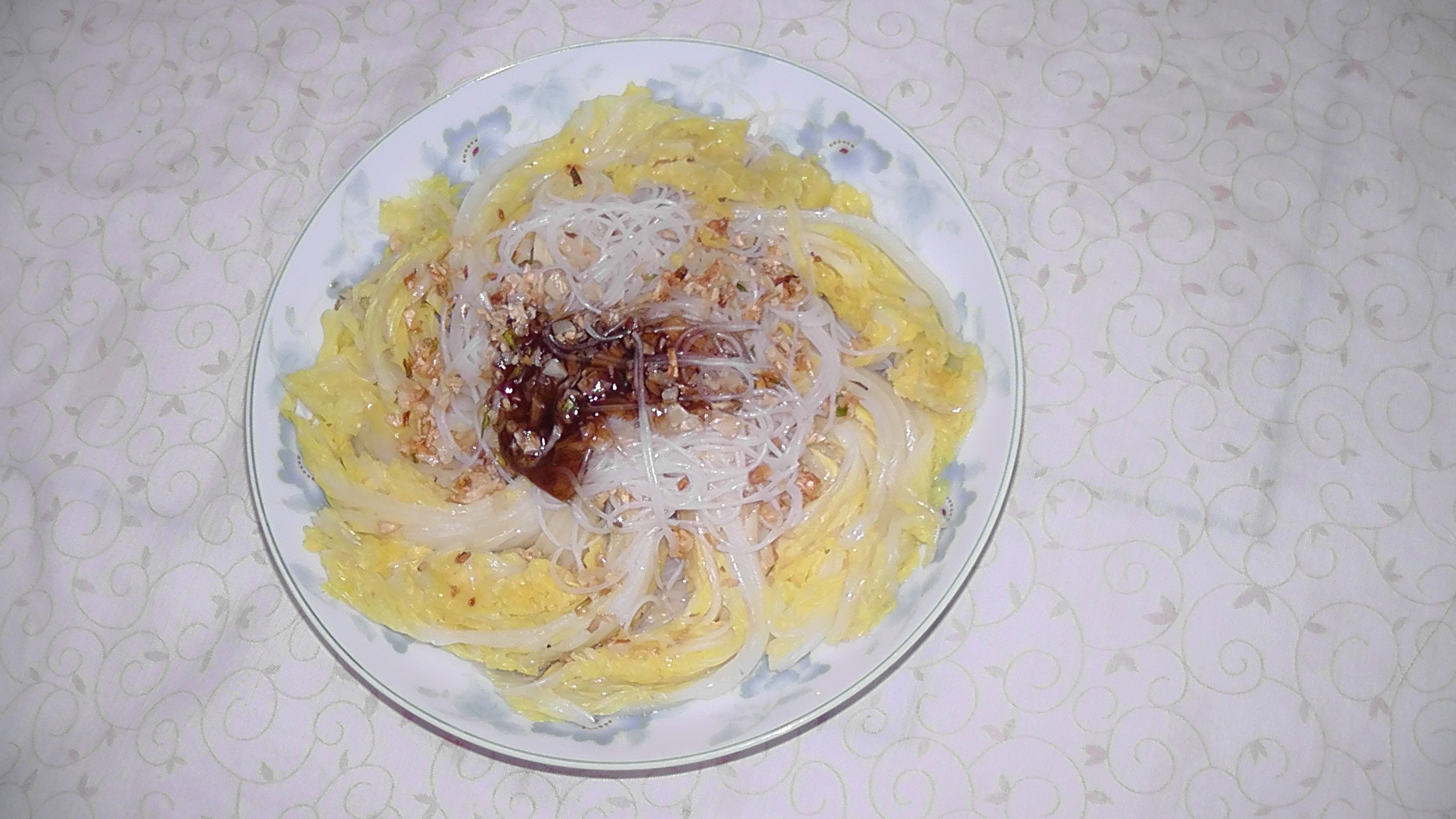 蒜茸粉丝娃娃菜