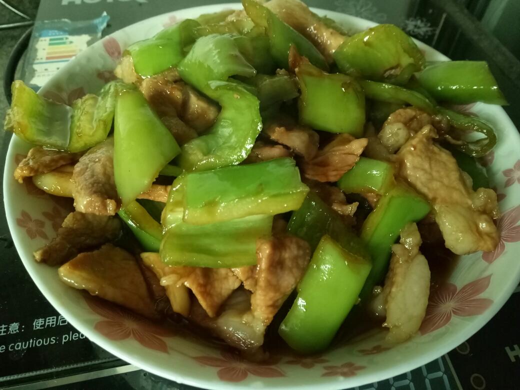 尖椒炒猪肉