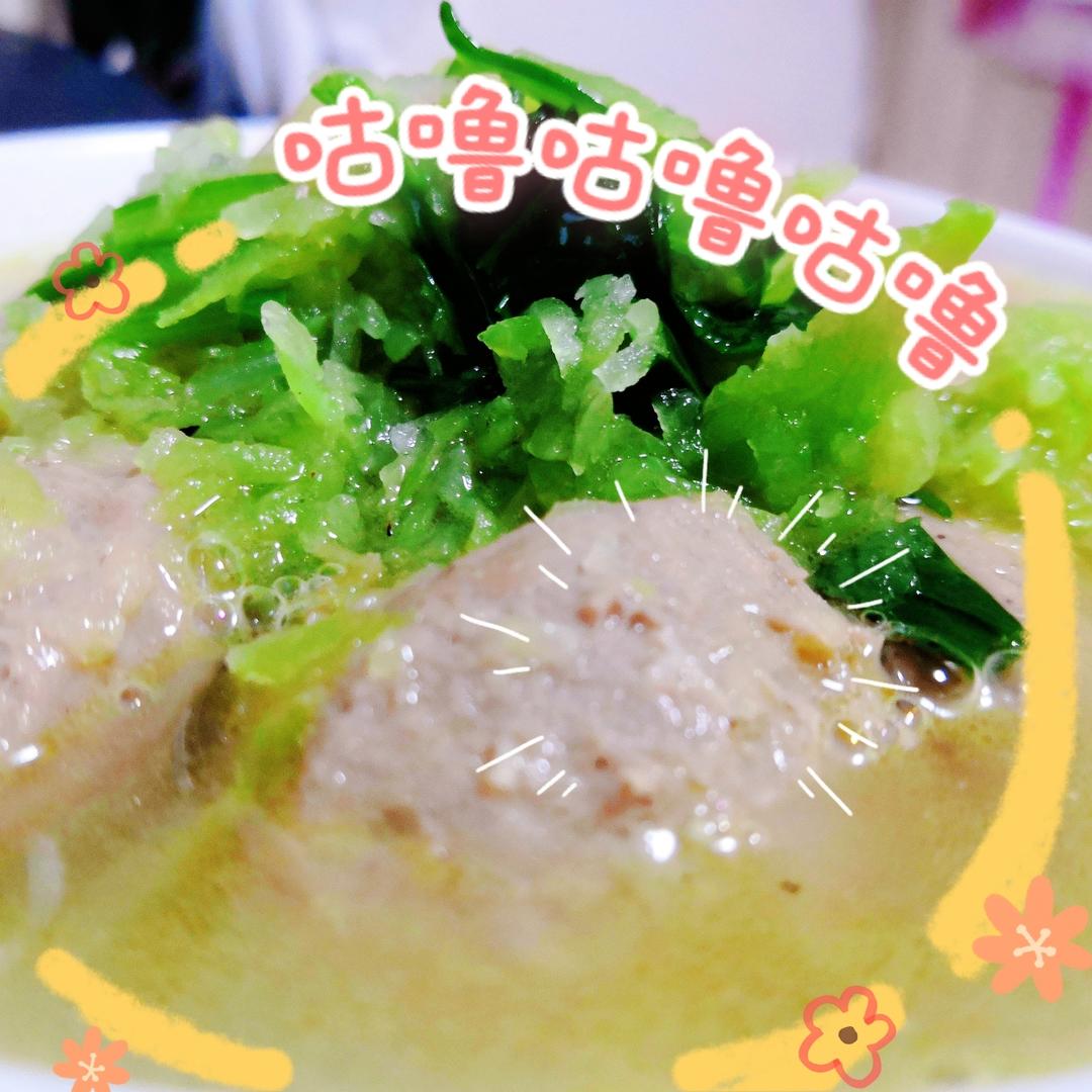 白萝卜潮汕牛肉丸清汤