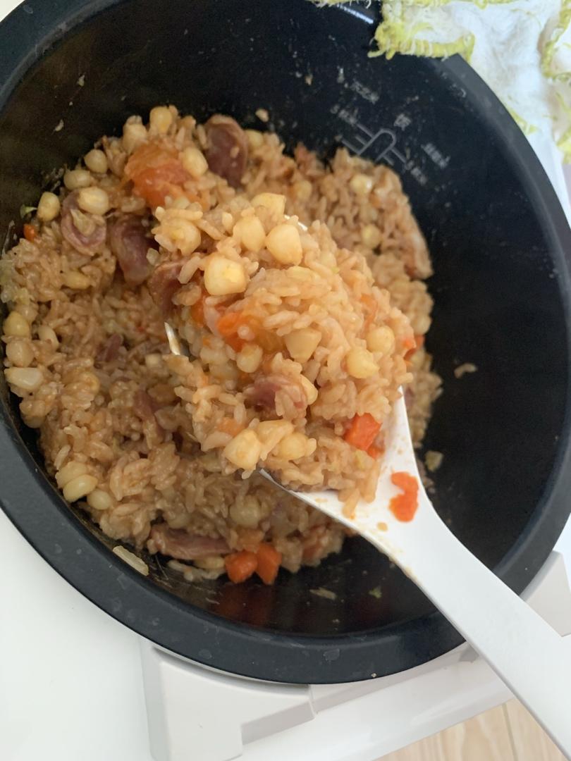 电饭锅快手焖饭