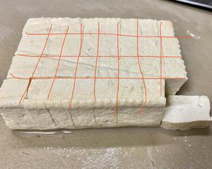 溜豆腐❤鲜香韧滑滋味足，光盘也不会长肉的做法 步骤1