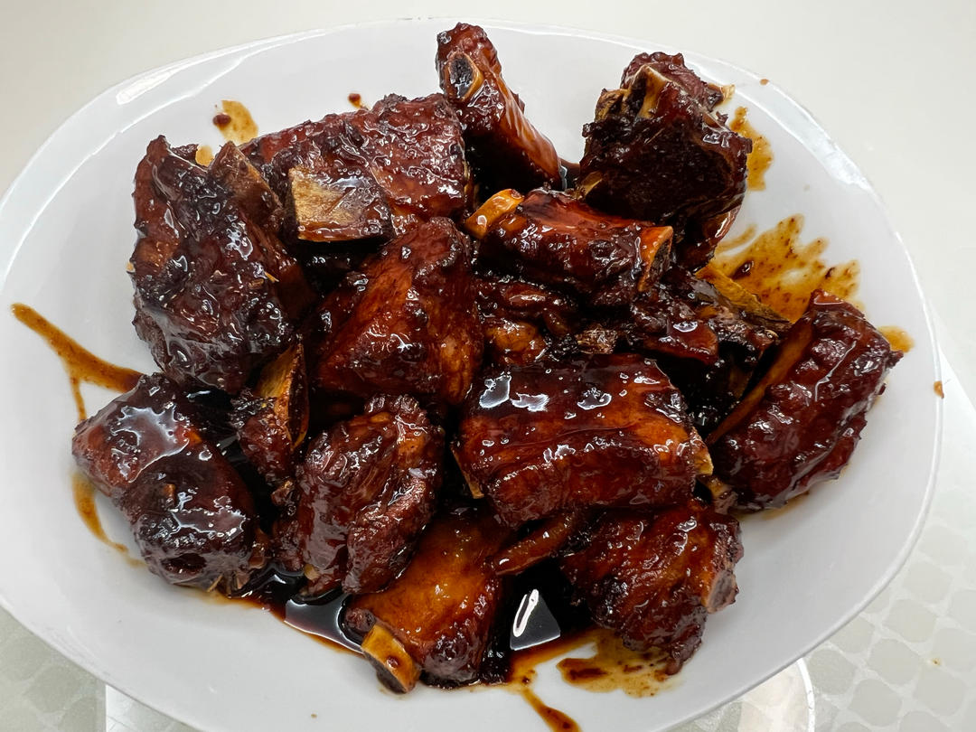 糖醋排骨/糖醋小排（不放油）（12345口诀做出正宗上海本帮）