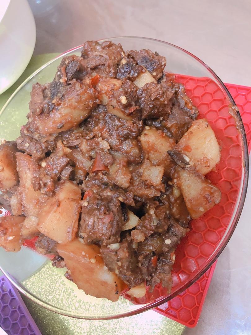 超下饭 牛肉炖土豆（高压锅）