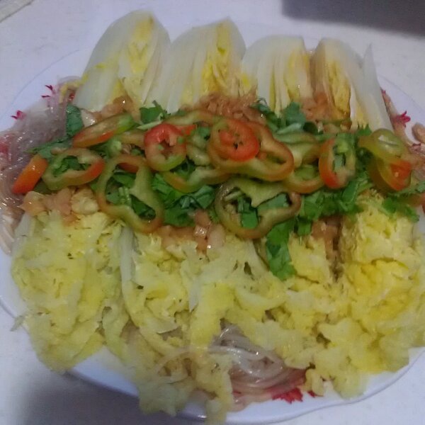 蒜蓉粉丝蒸娃娃菜