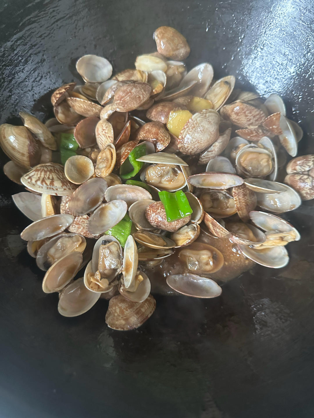 5分钟快手菜❗️秒杀路边摊爆炒花甲～好吃到爆