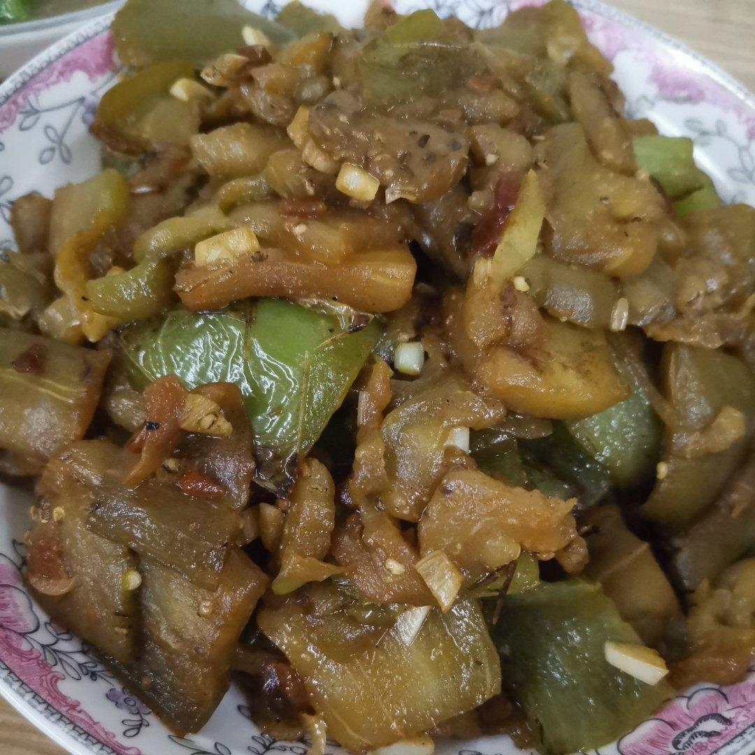 不油炸的茄子烧豆角