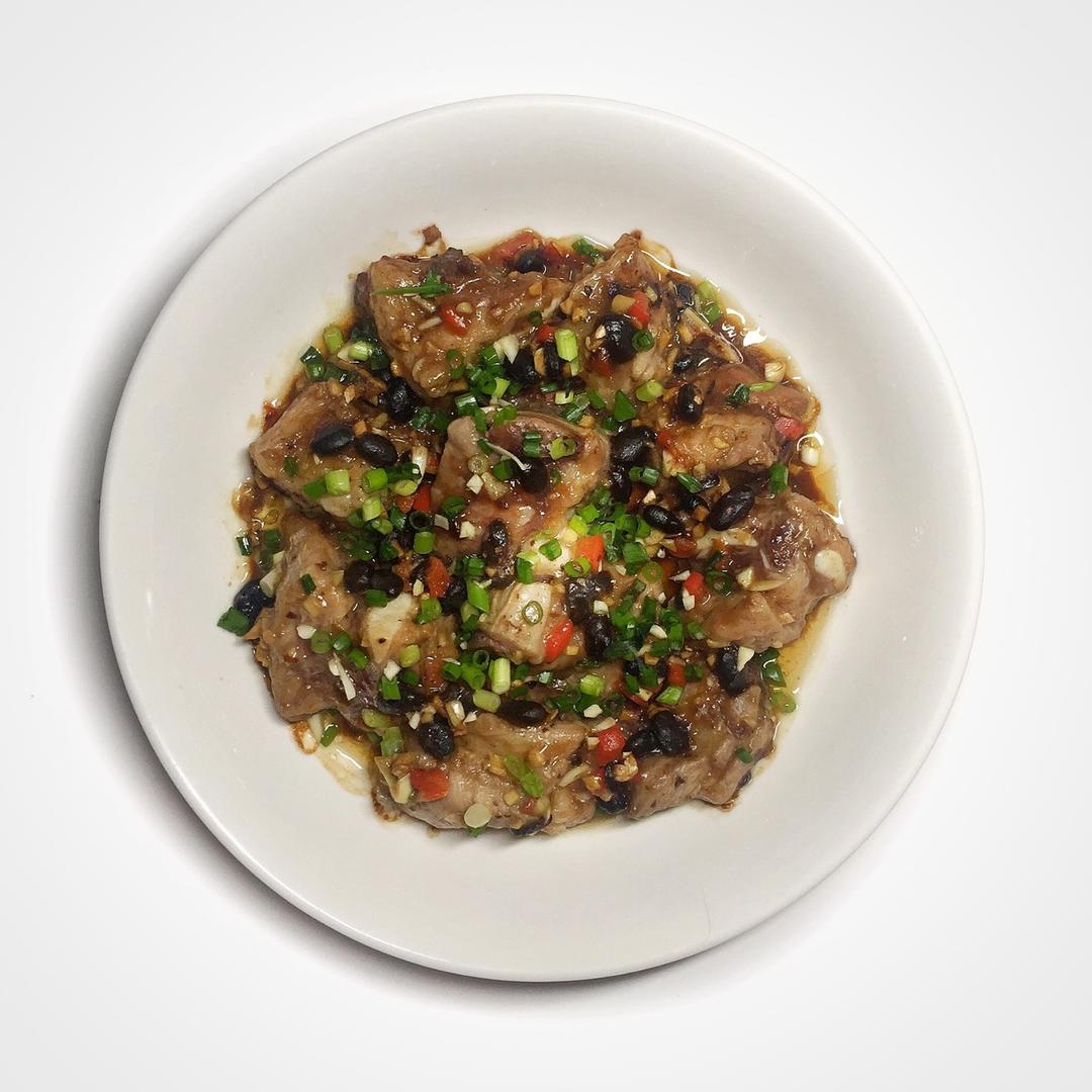 家常菜～豉汁蒸排骨