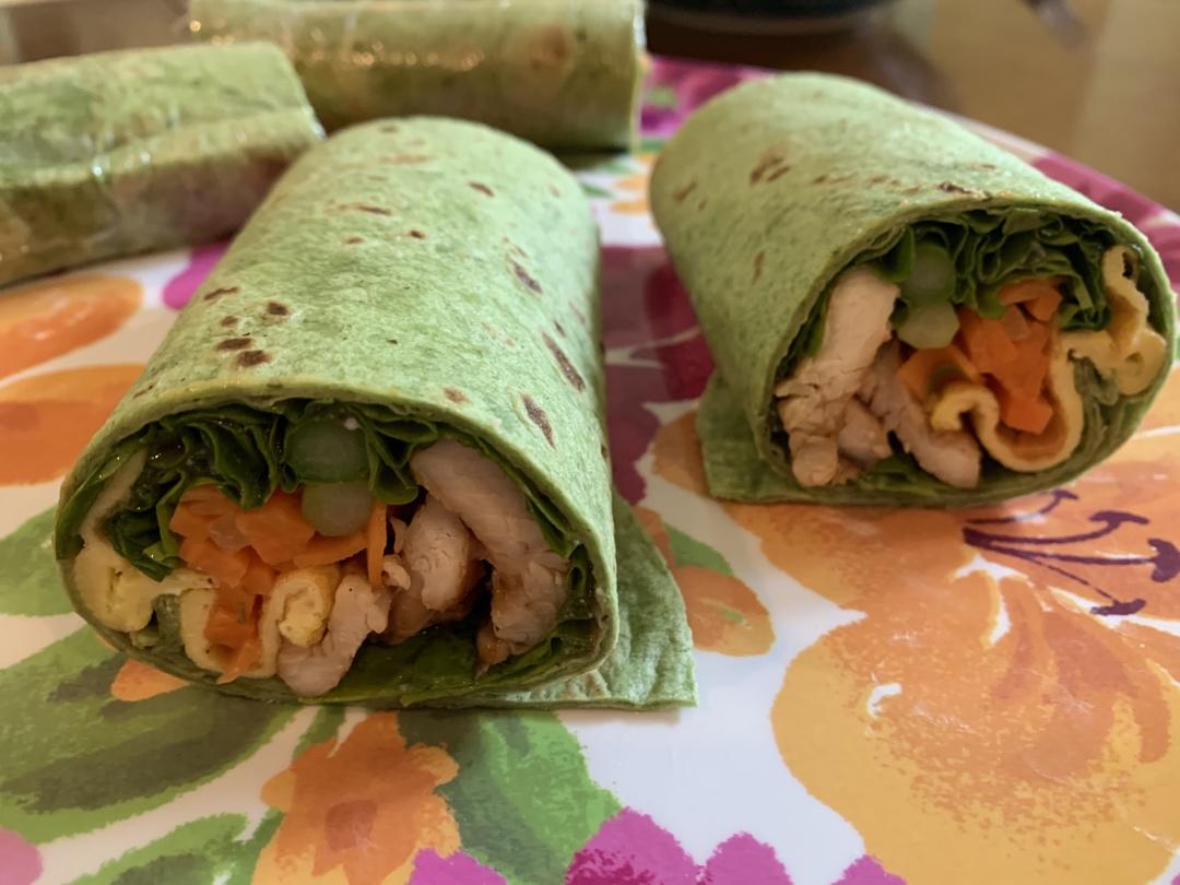 低脂食谱12～鸡肉卷｜快手低卡吃不胖美食