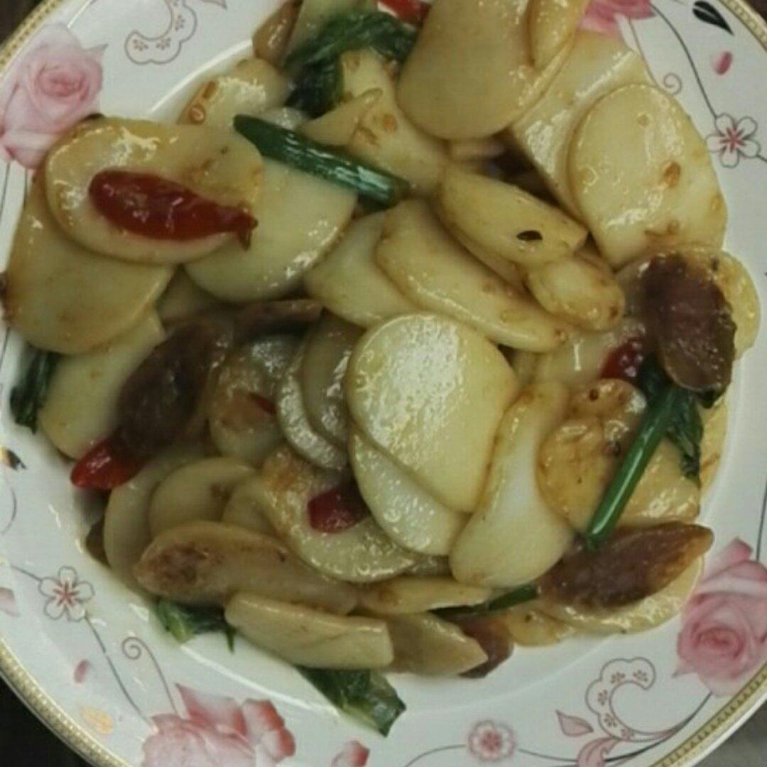 香肠炒年糕