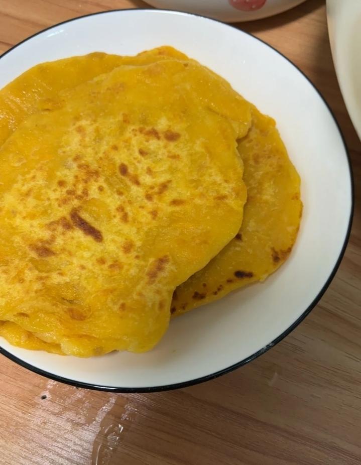 南瓜豆沙饼😘（原创）