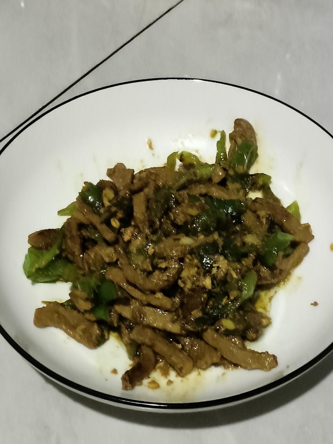 青椒肉丝