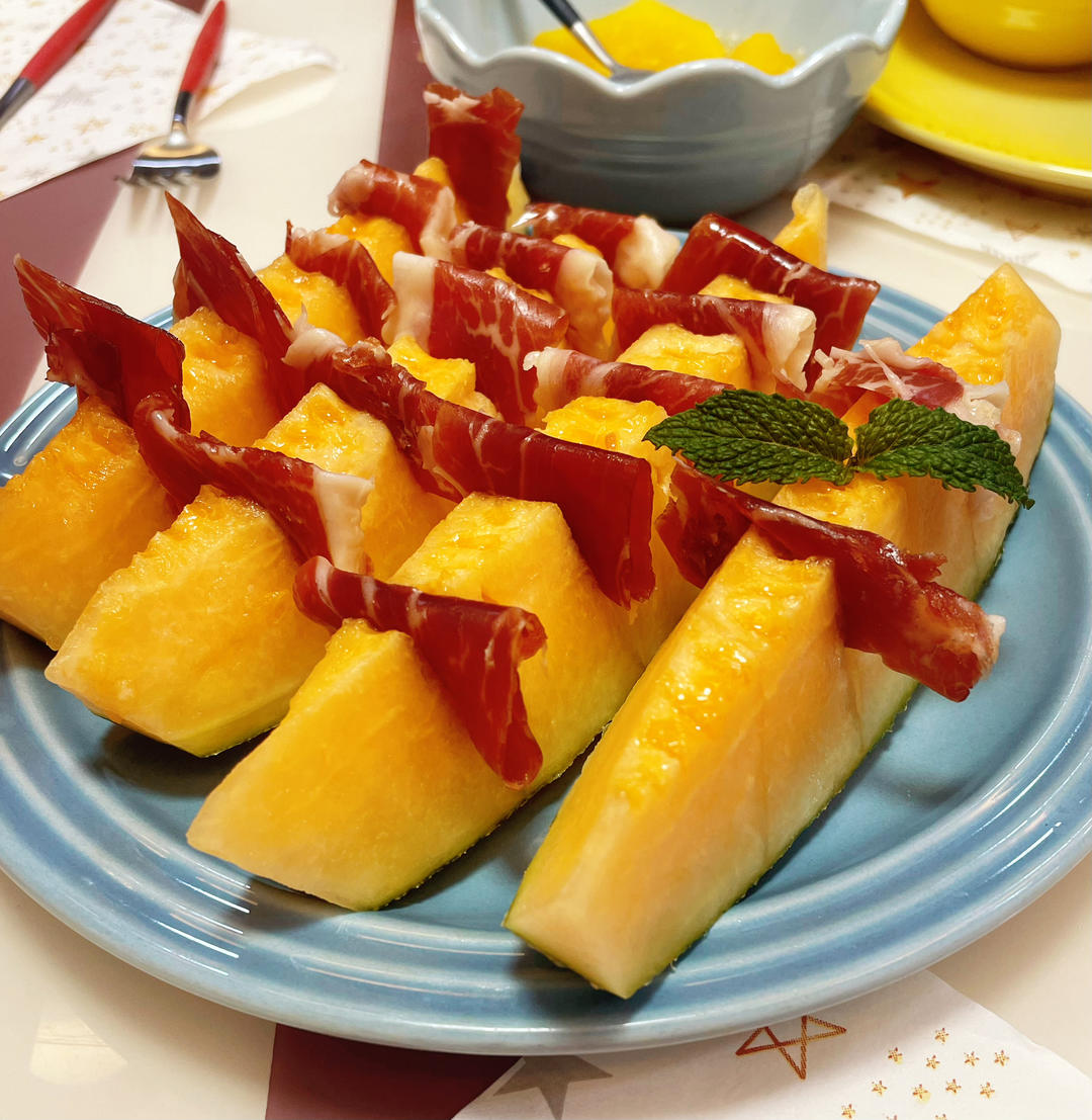 西班牙火腿配蜜瓜