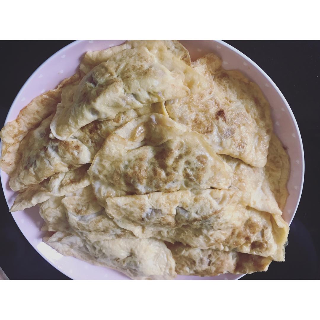 蛋饺子（两种做法）