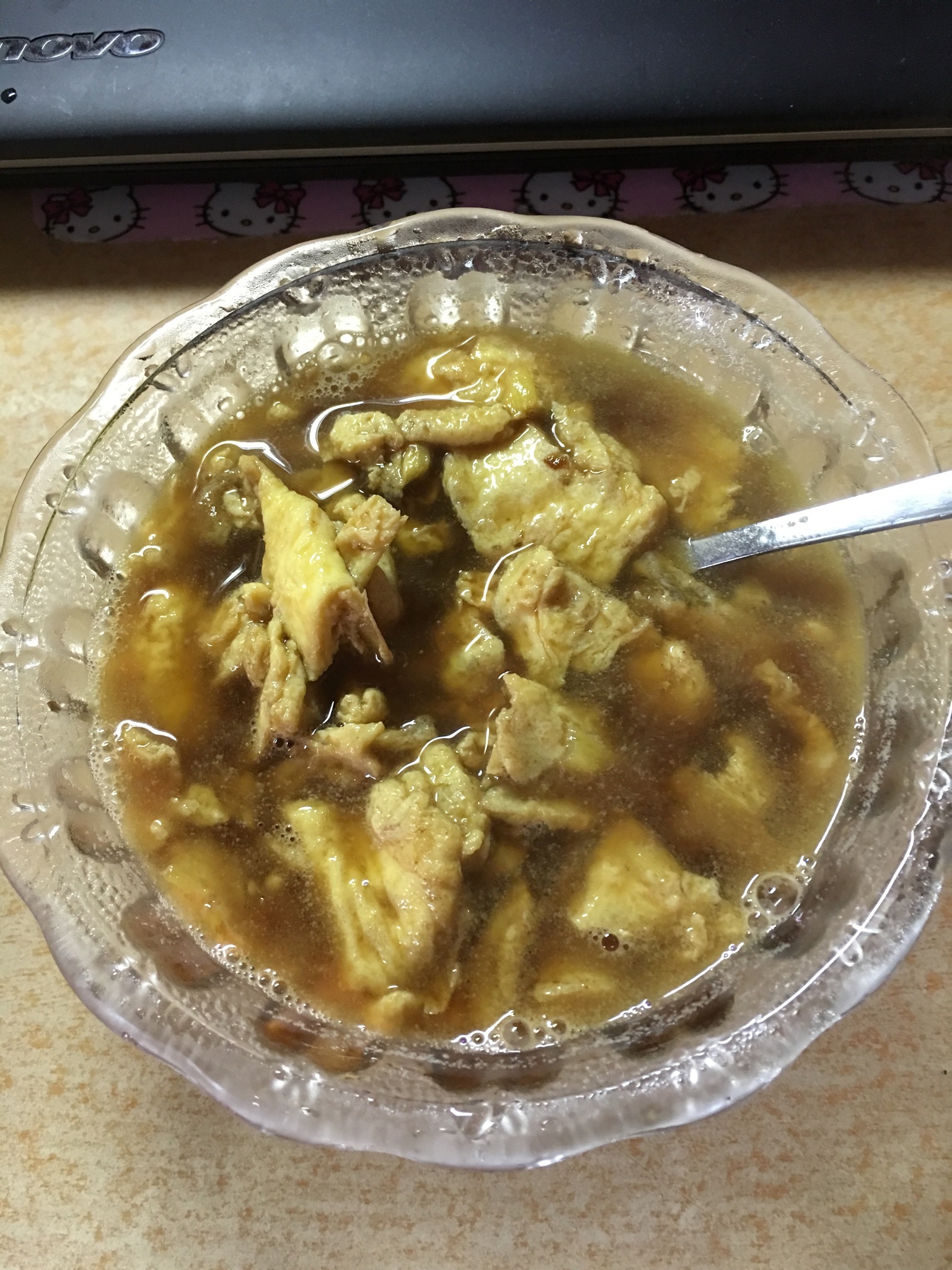 生姜煎蛋汤（例假必备）的做法