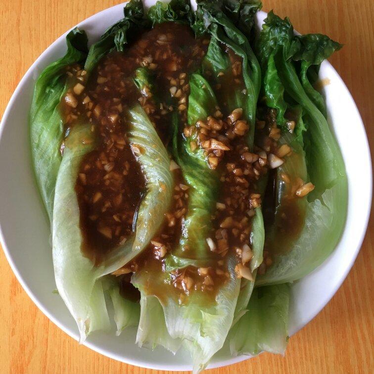 家常菜 蚝油生菜