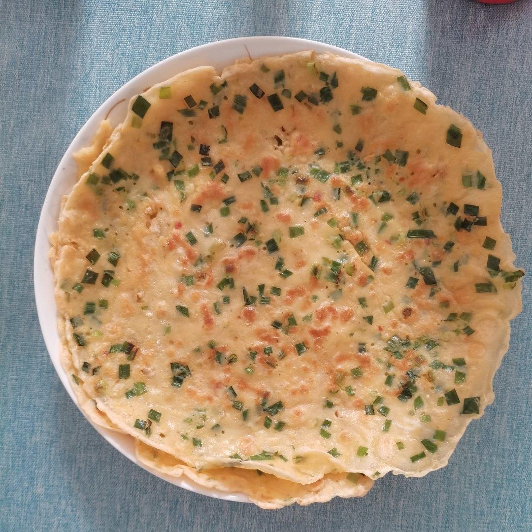 韭菜鸡蛋饼