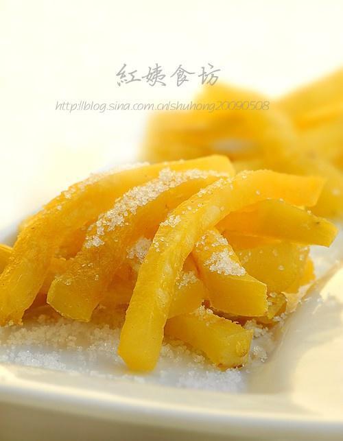 奶香薯条的做法