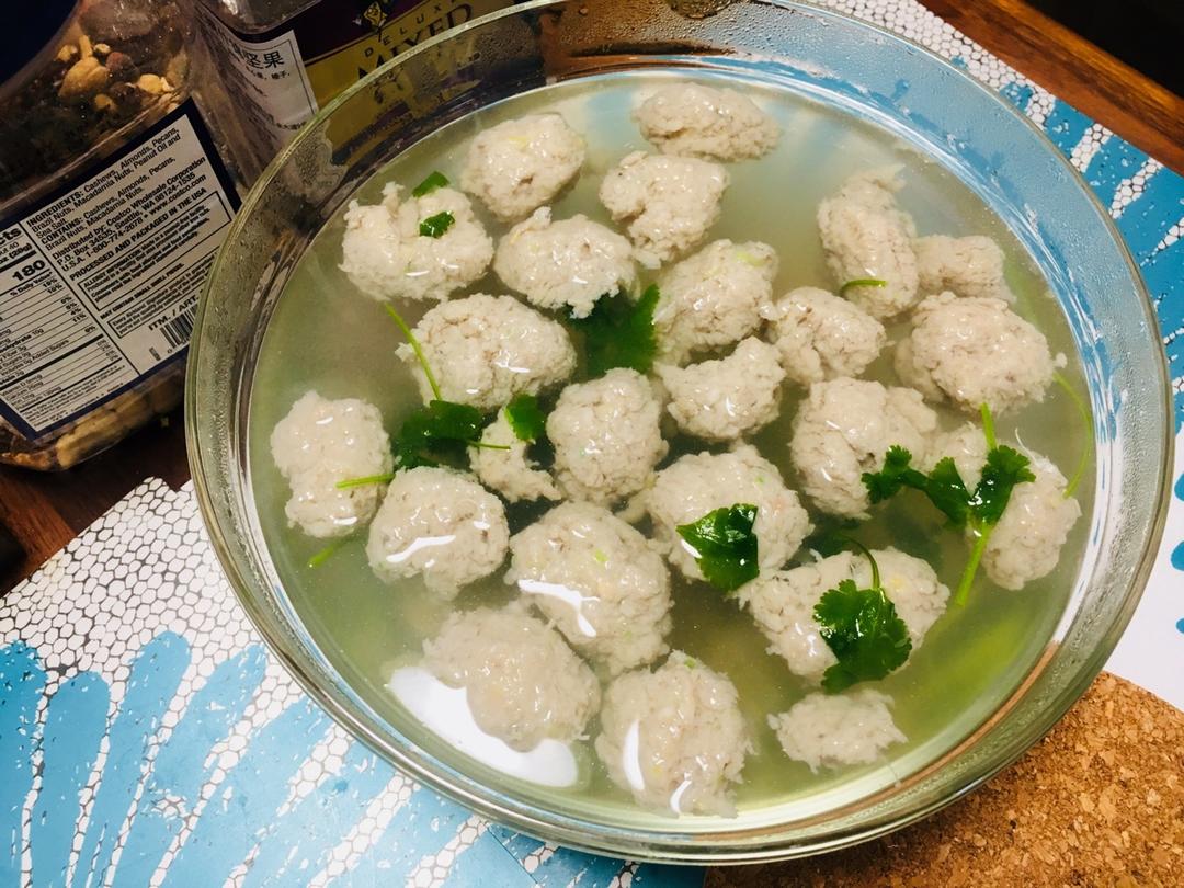 黄花鱼鱼丸汤