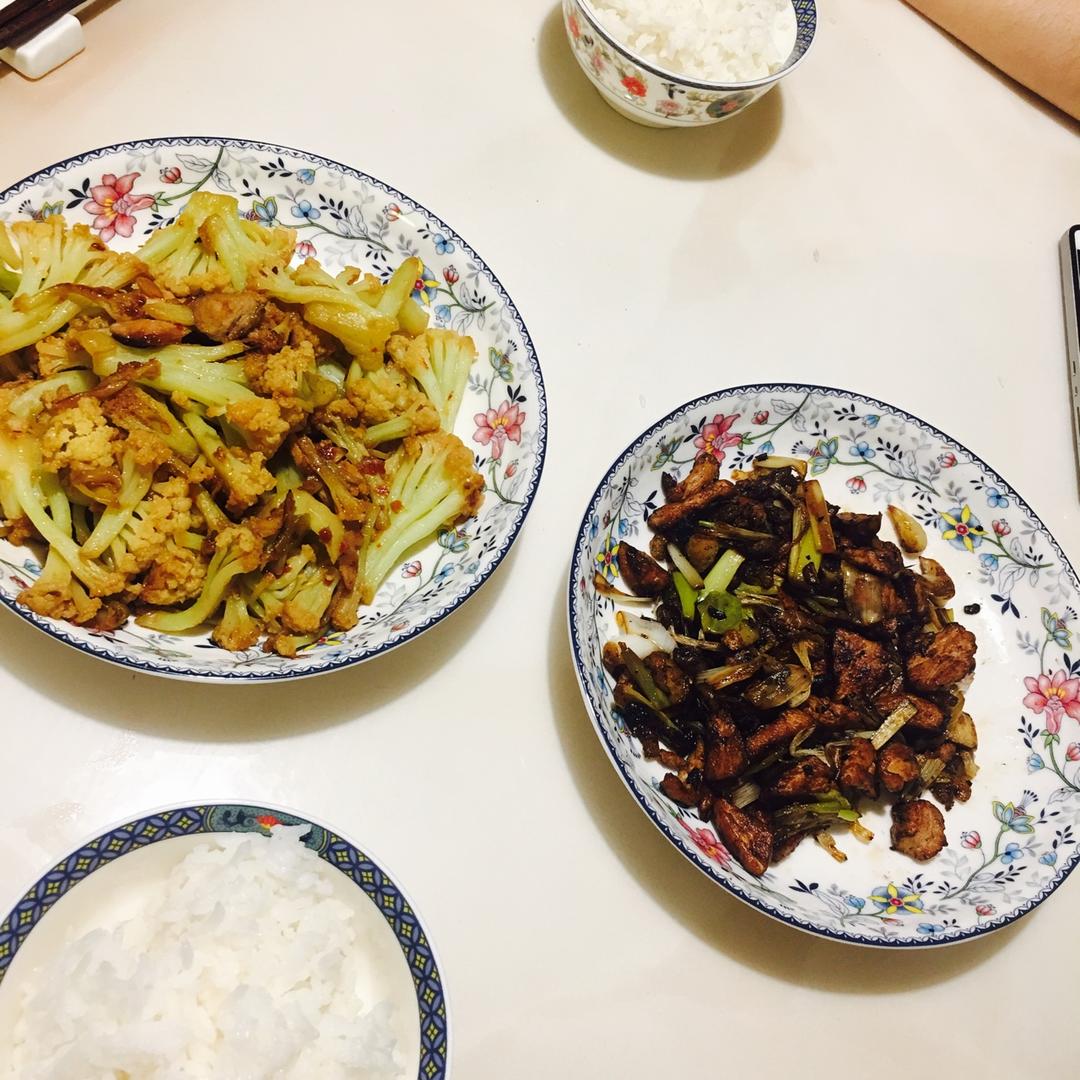 干锅有机花菜