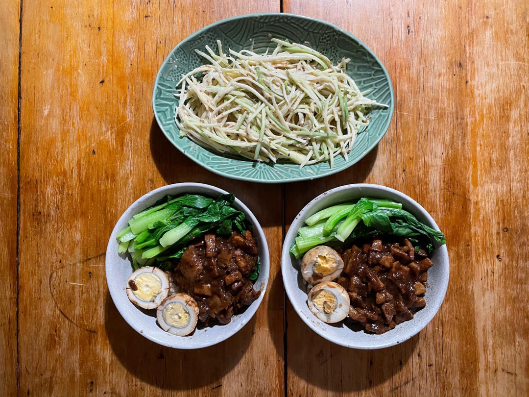 一碗高颜值有内涵的台湾卤肉饭