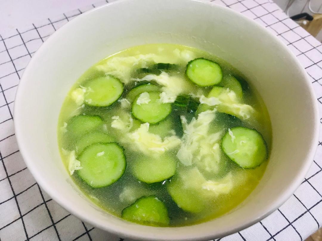 黄瓜蛋花汤