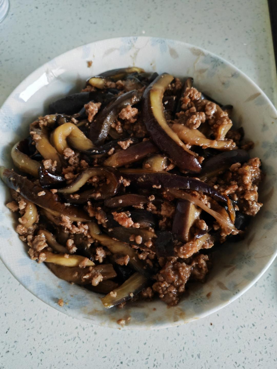 超级下饭酱香味肉末茄子