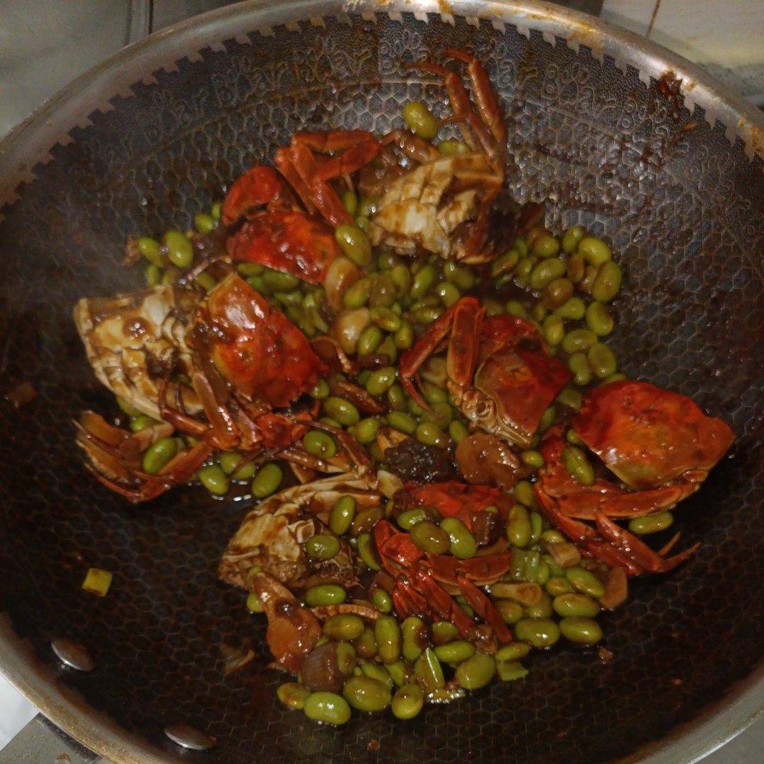 毛豆面拖蟹 最鲜不过六月黄