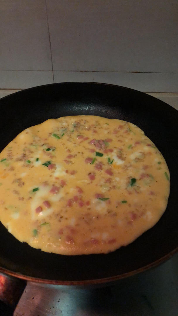 【牛奶鸡蛋早餐软饼】的做法
