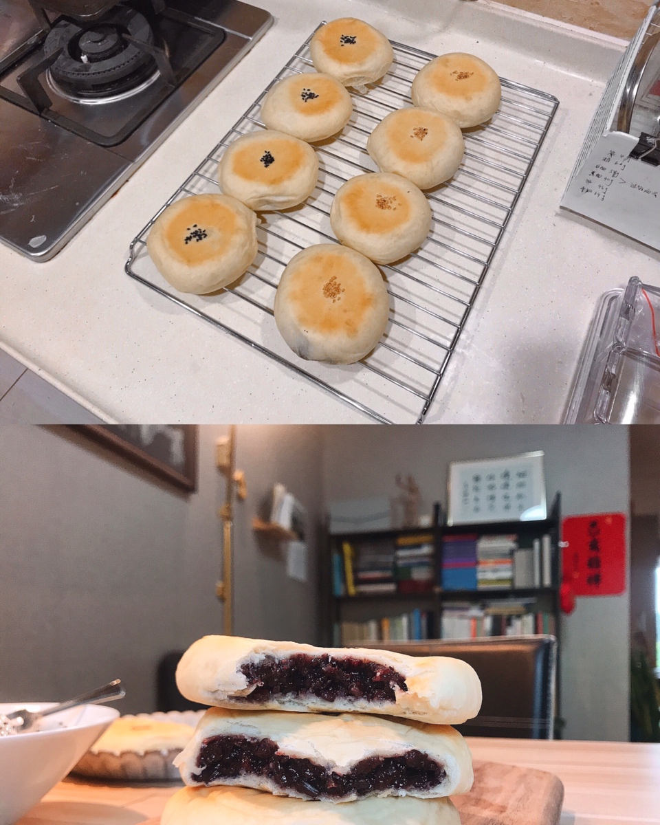 日式紫薯紫糯米包