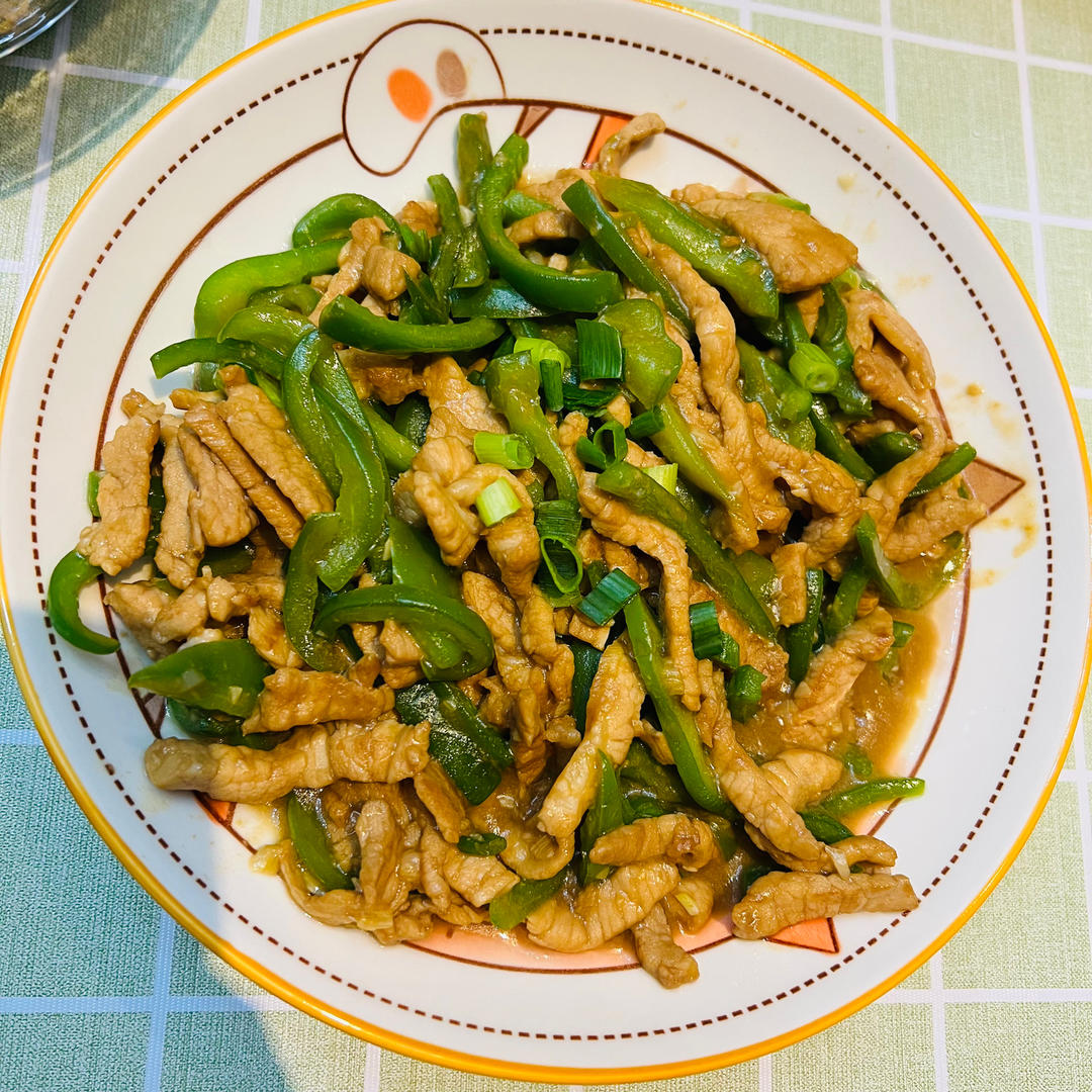 ㊙️超级下饭的青椒炒肉丝❗️吃三碗饭都不够