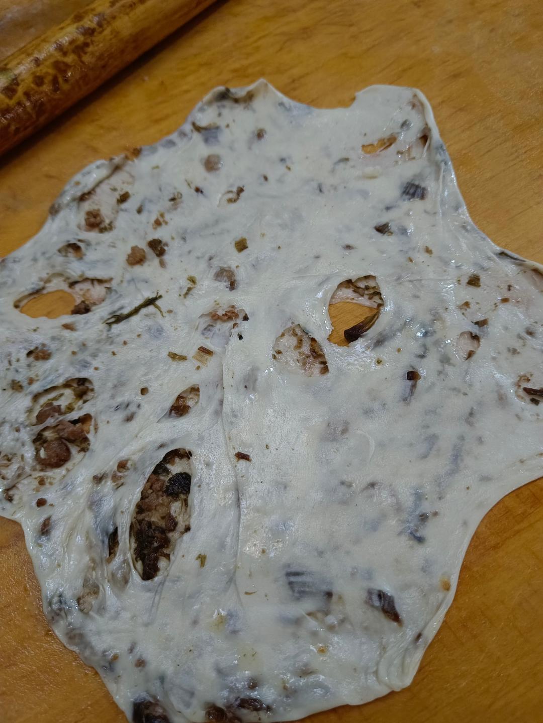不输给路边摊的梅干菜饼or锅盔