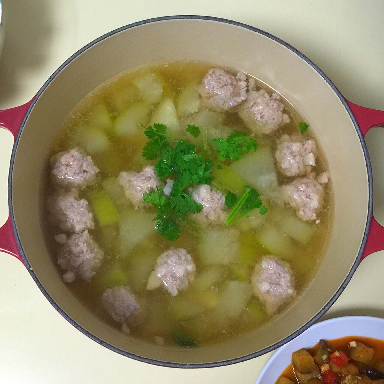 冬瓜汆丸子