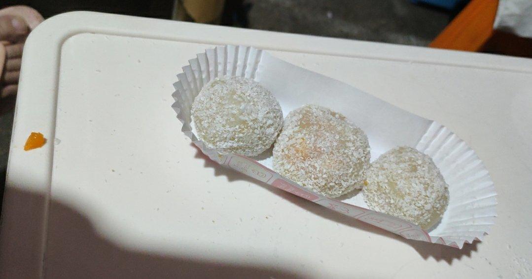 无需烤箱‼️一次成功的芒果&蜜桃糯米糍