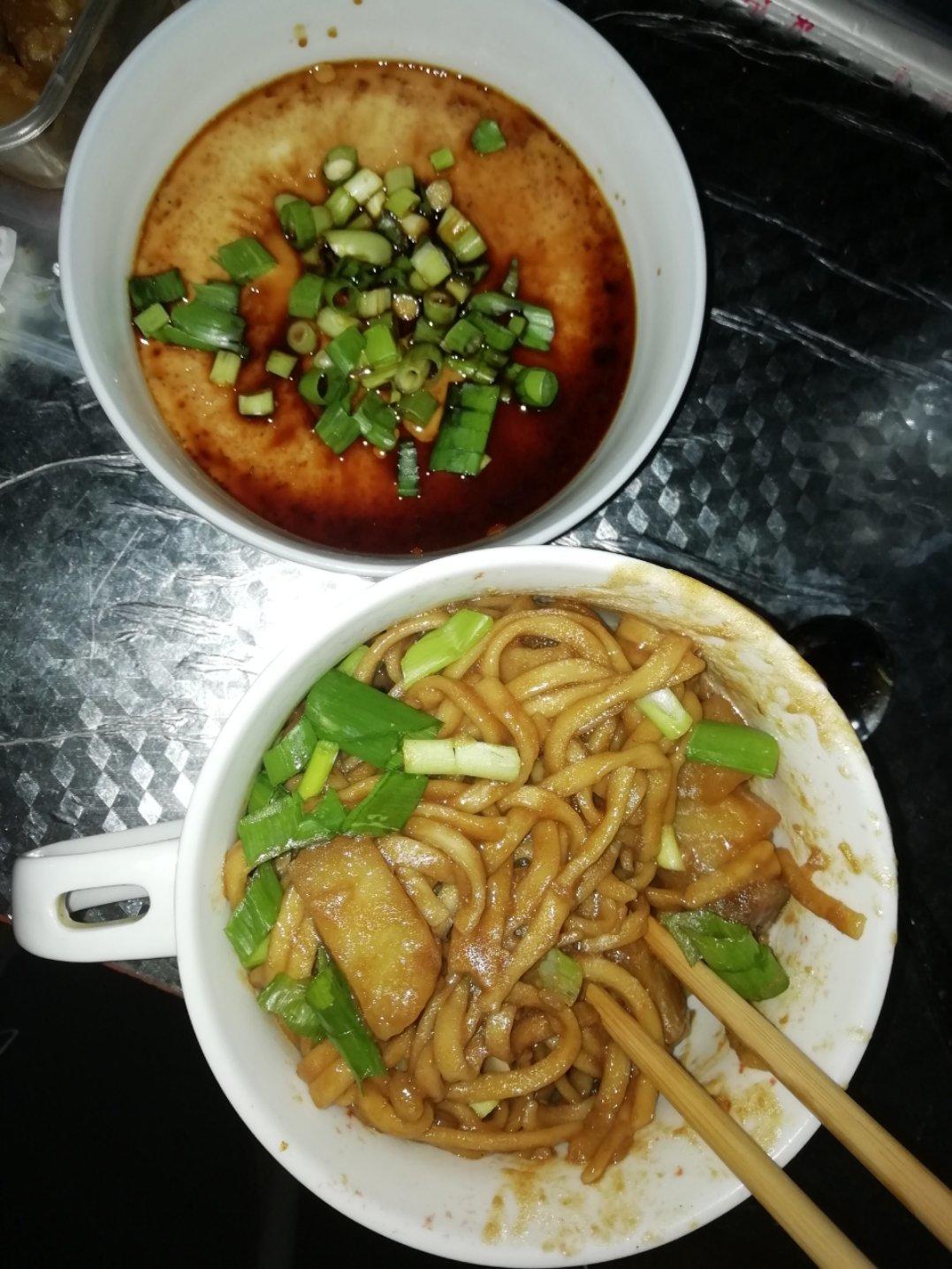 土豆豆角焖面