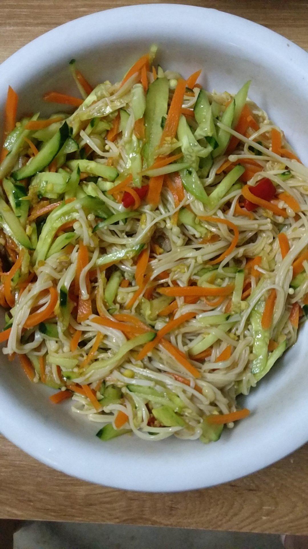 凉拌三丝