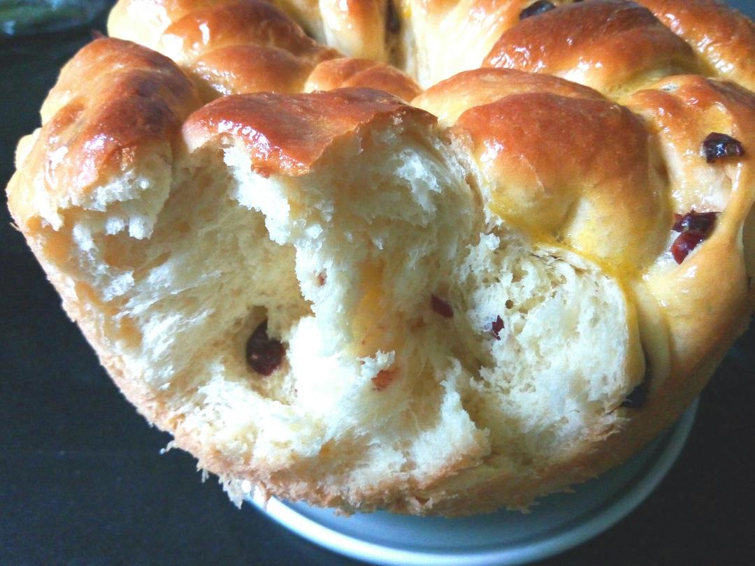 入门级不用揉出膜的手撕紫薯面包无黄油版