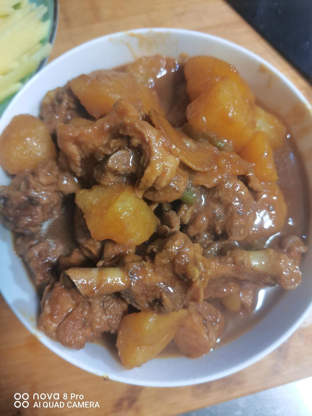 红烧鸭腿土豆块