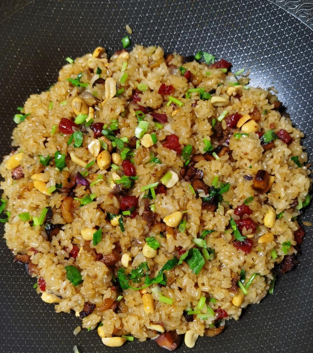 生炒糯米饭，生米是如何炒成熟饭的