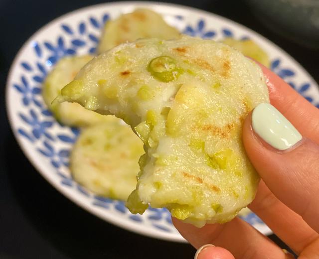 【季节限定】倭豆蚕豆糯米饼快手早餐的做法