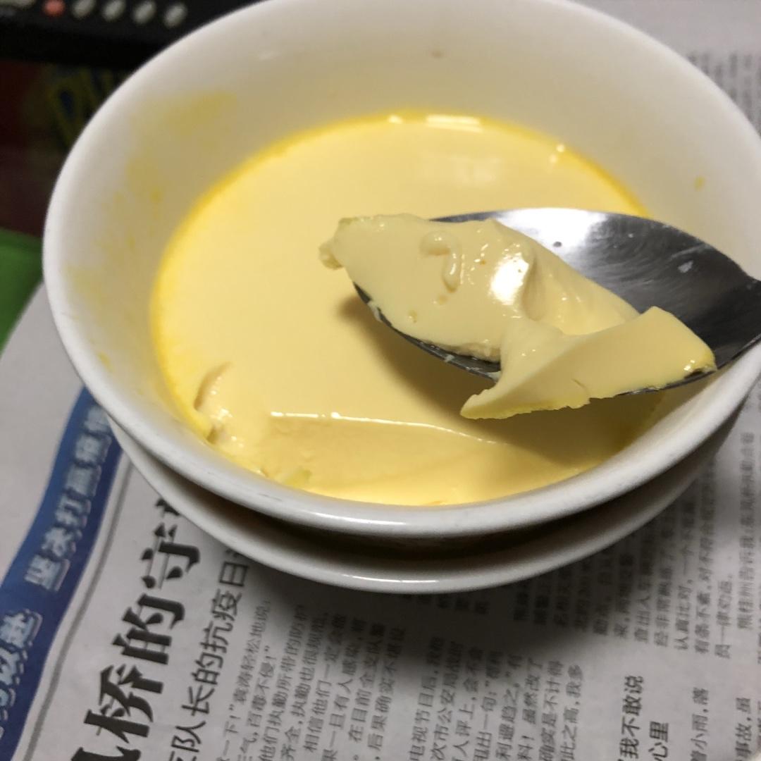 废物利用无败绩蛋黄炖奶