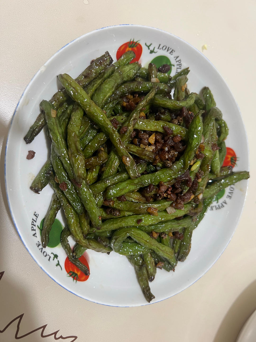 家庭版干煸豆角